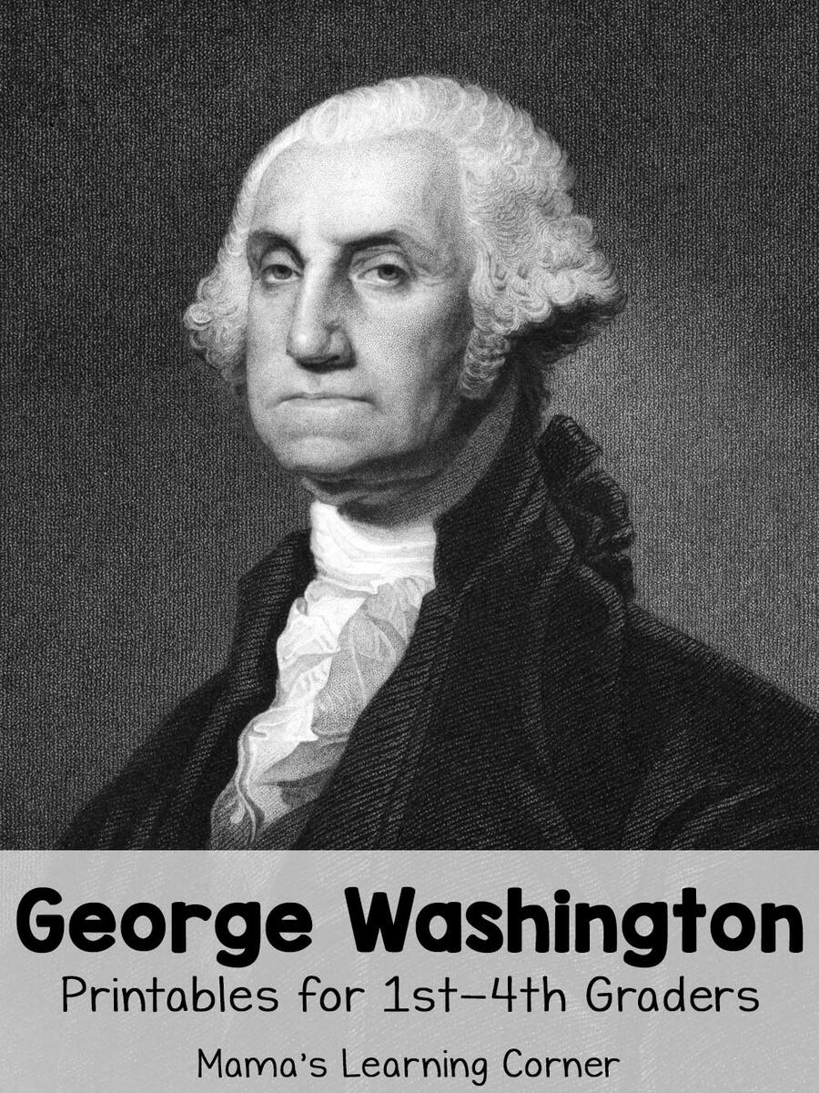 George Washington Worksheets Mamas Learning Corner George Washington Worksheets Mamas Learning Corner