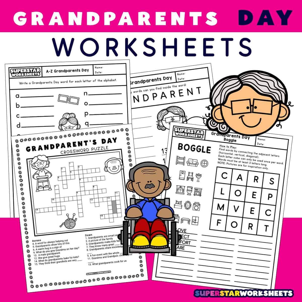 Grandparents Day Worksheets Free Printables Superstar Worksheets Grandparents Day Worksheets Free Printables Superstar Worksheets