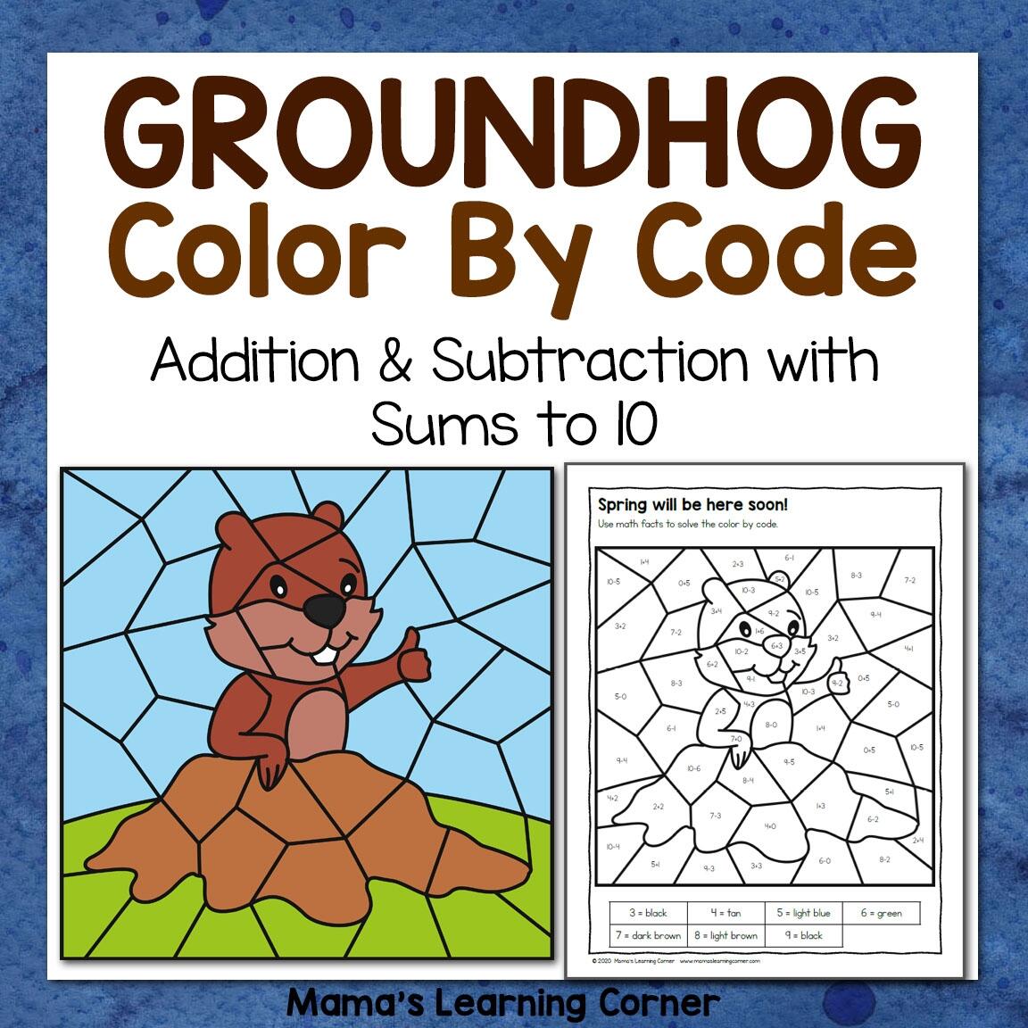 FREE Groundhog Day Printables Worksheets FUN