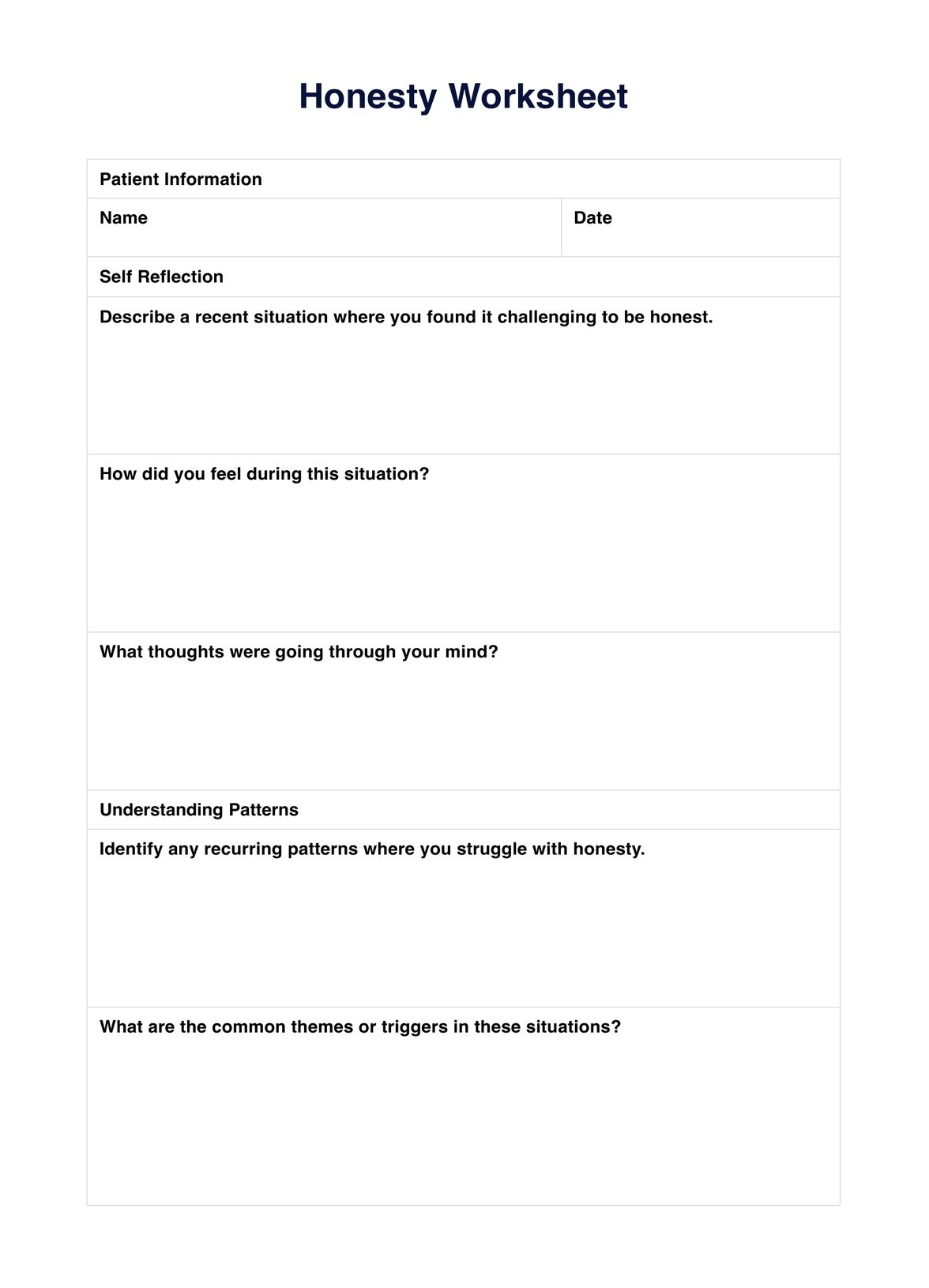 Honesty Worksheets And Teaching Resources