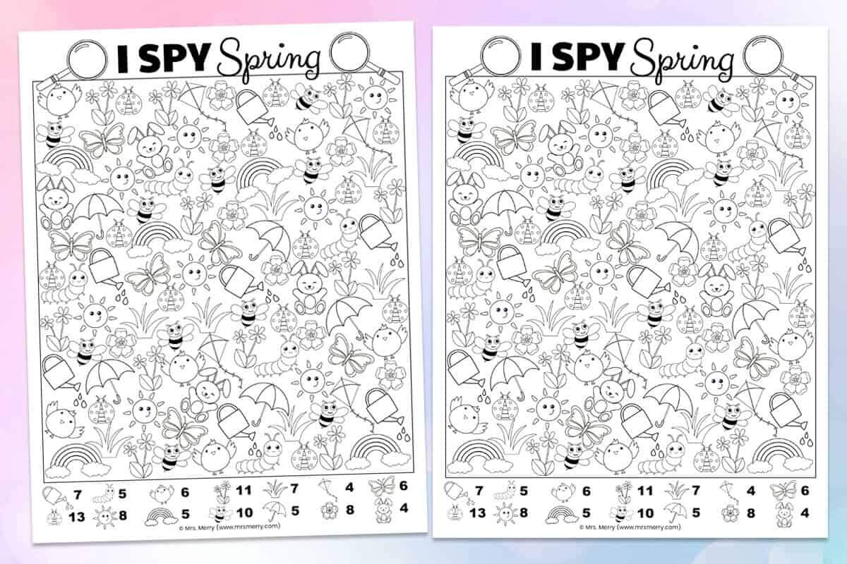 Spring Word Scrambles For Kids With Pictures Tree Valley Academy