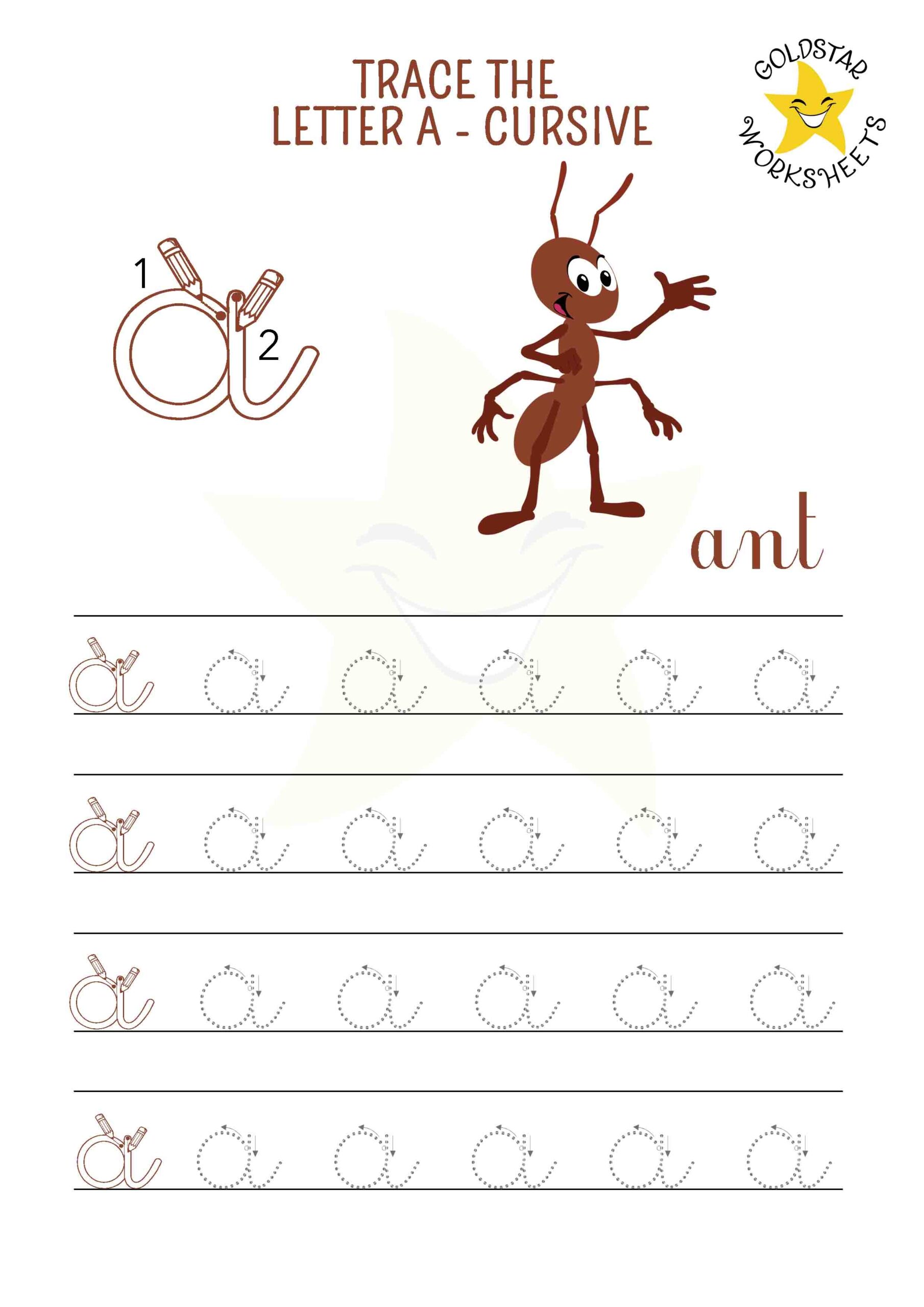 Learn Flowing Lowercase Cursive With Fun Tracing Sheets Learn Flowing Lowercase Cursive With Fun Tracing Sheets