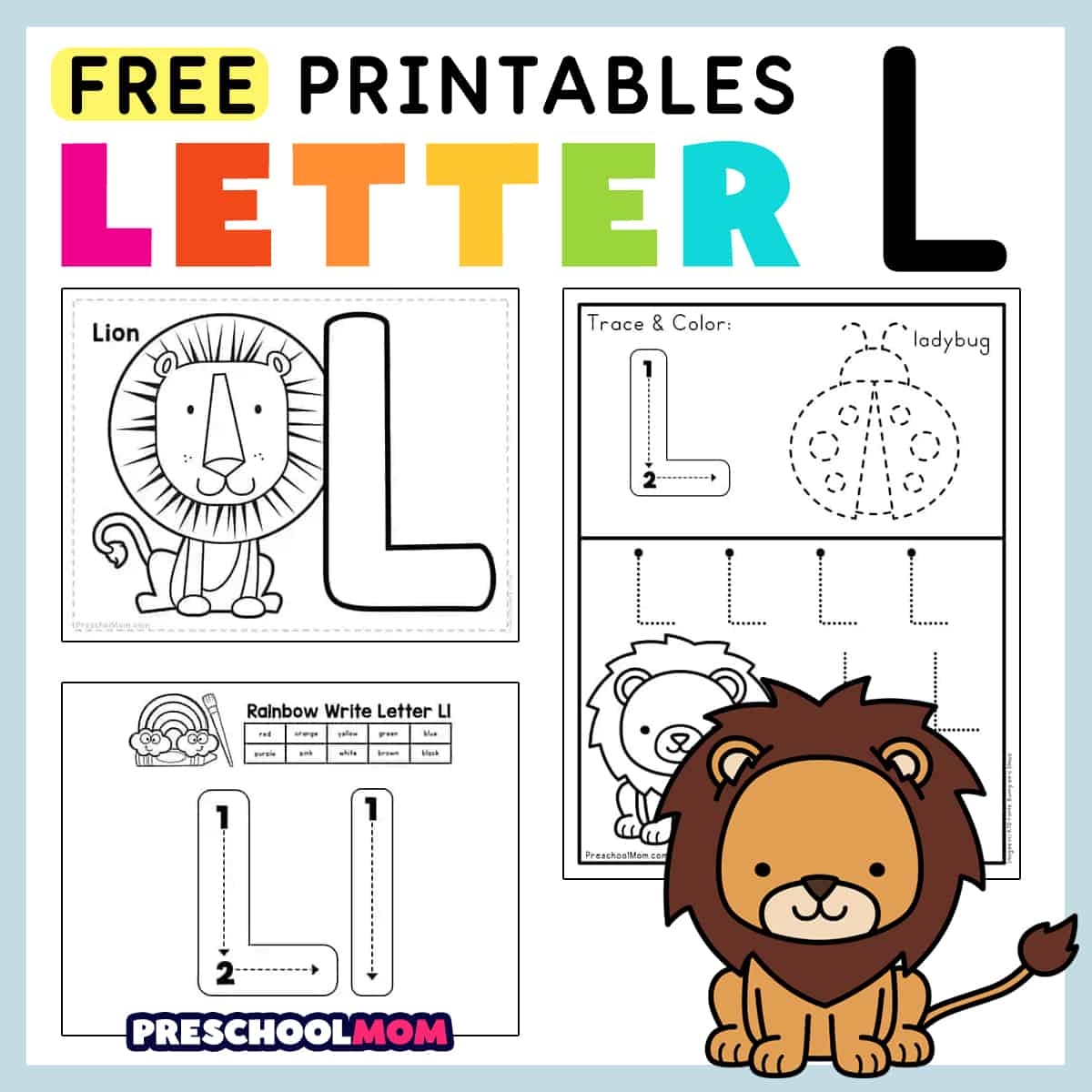 Free Alphabet Do A Dot Printables Worksheets Letter L Mermaid Themed Sly Spoon