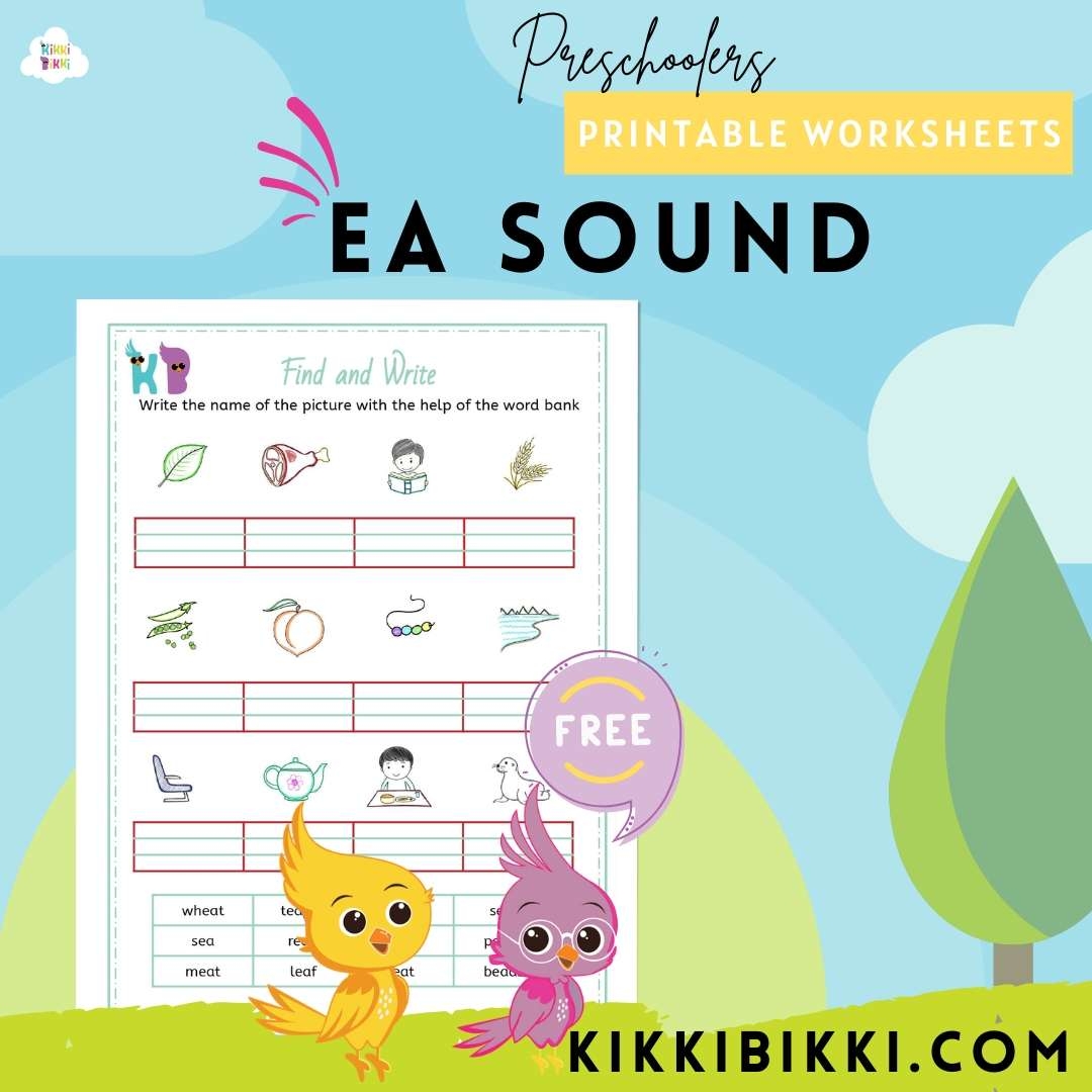 Long E Words Kindergarten Worksheet Free Phonics Printable Long E Words Kindergarten Worksheet Free Phonics Printable