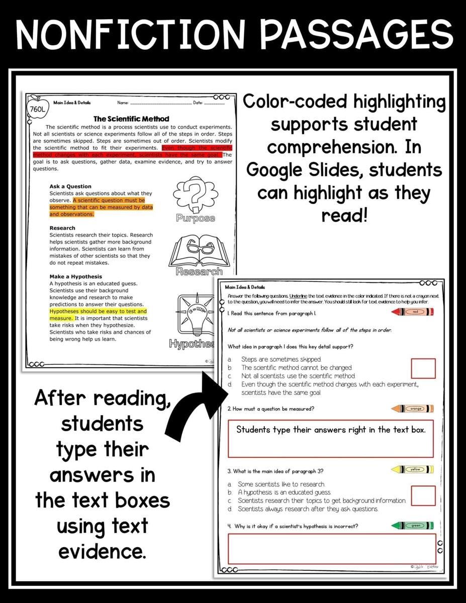 Main Idea Details 4th 5th Grade MagiCore Main Idea Details 4th 5th Grade MagiCore