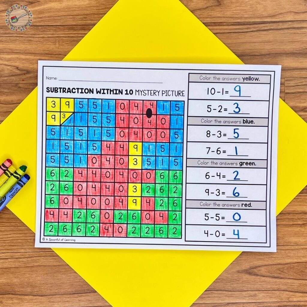 Math And Literacy Mystery Pictures Math And Literacy Mystery Pictures