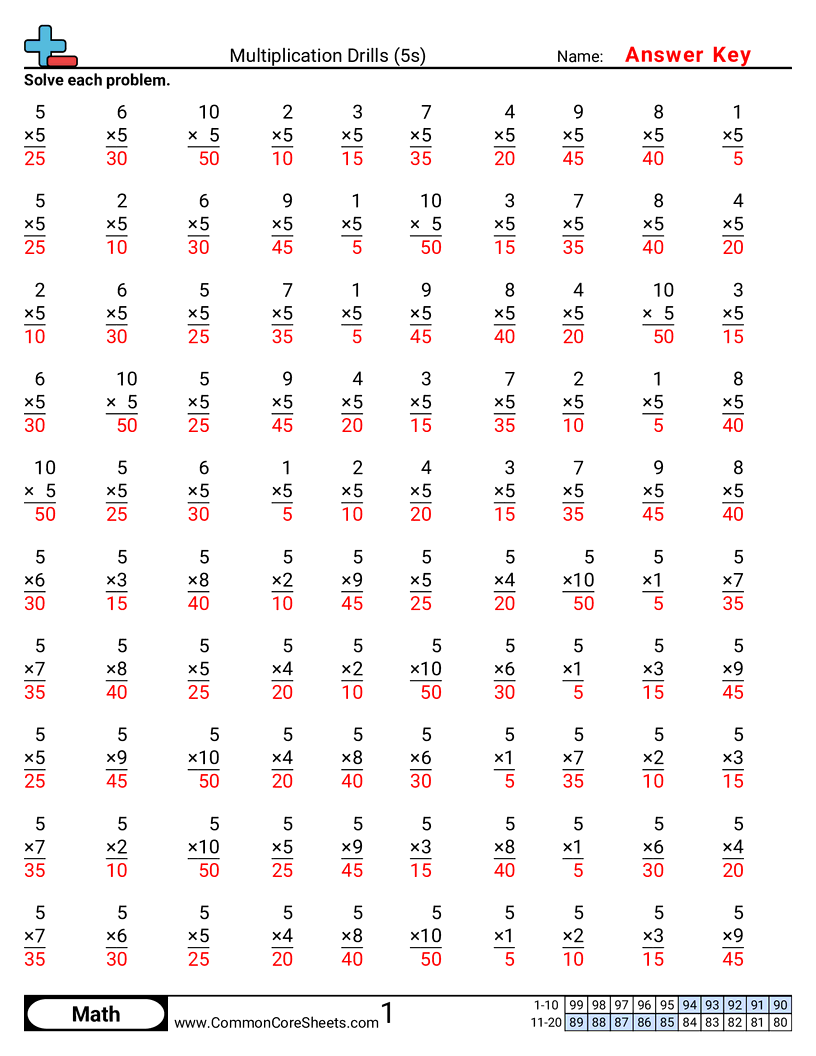 Math Worksheets Superstar Worksheets