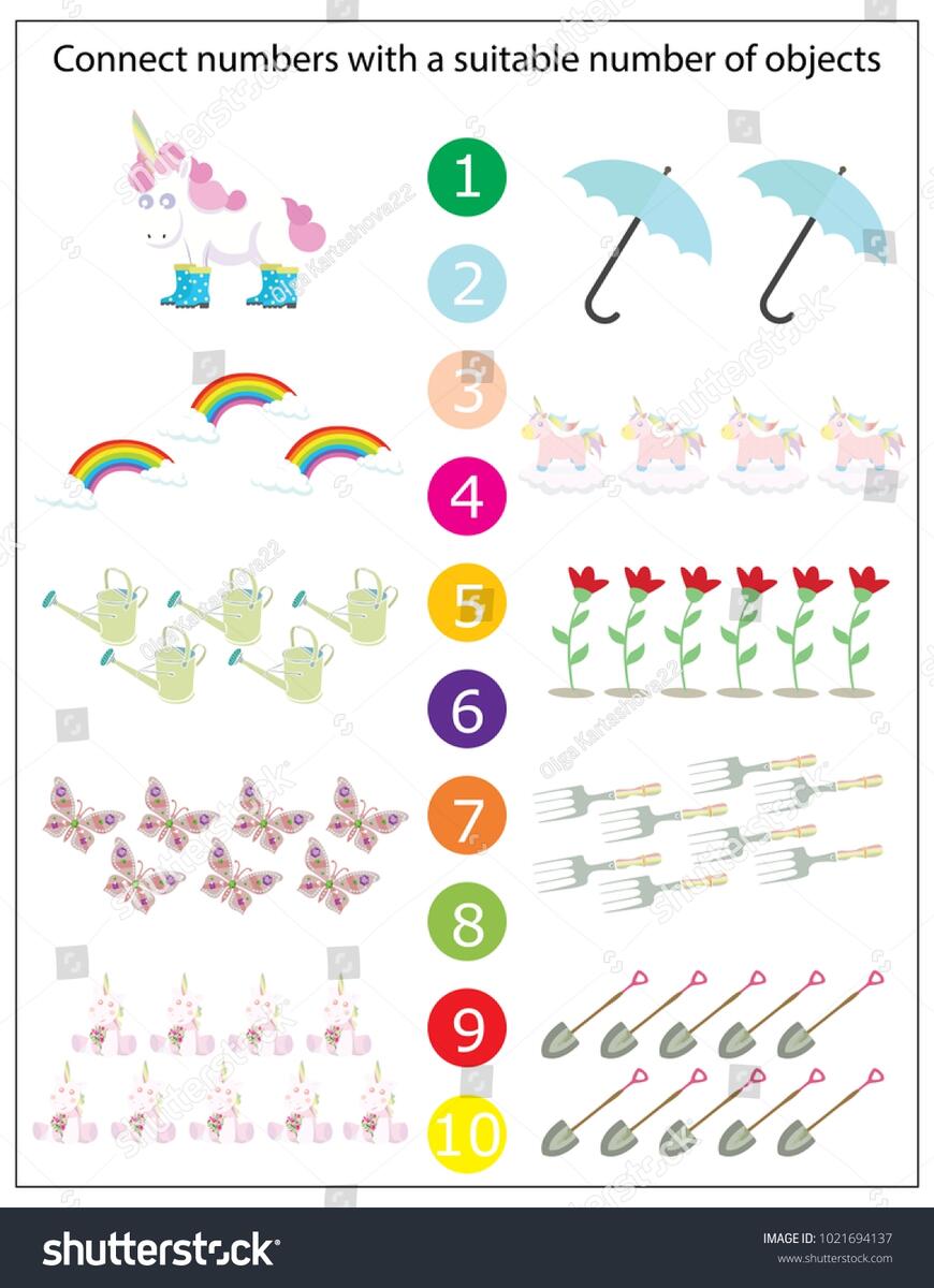 Mathematics Kindergarten Worksheet Kids Printable Game Stock Vector Royalty Free 1021694137 Shutterstock Mathematics Kindergarten Worksheet Kids Printable Game Stock Vector Royalty Free 1021694137 Shutterstock