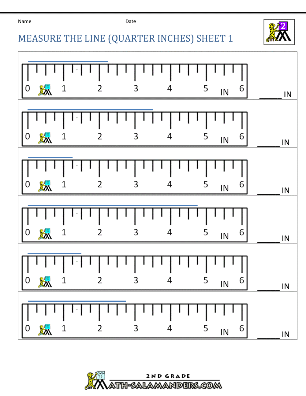Measurement Math Worksheets Measuring Length Worksheets Library