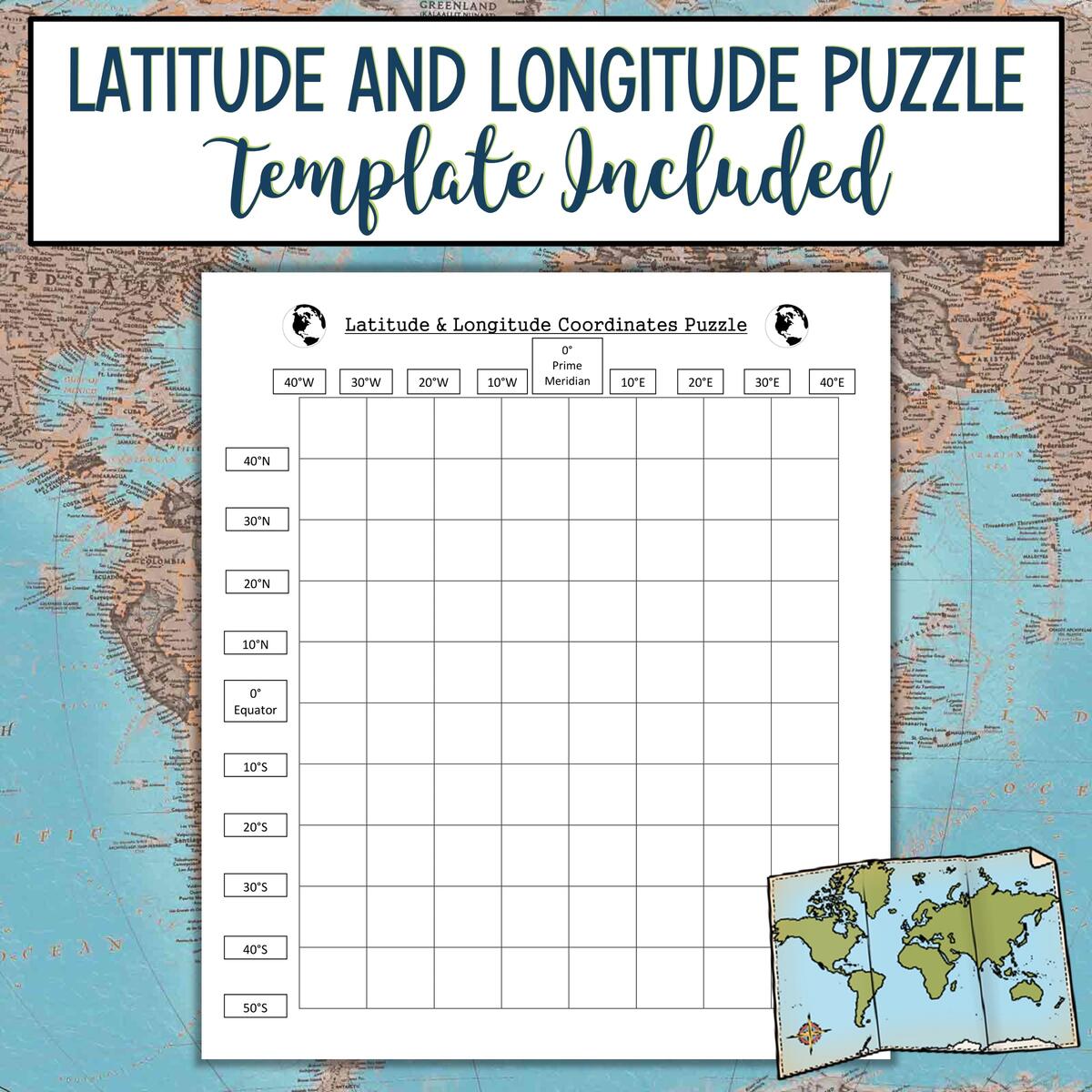 Mexico Latitude And Longitude Practice Puzzle Mexico Latitude And Longitude Practice Puzzle