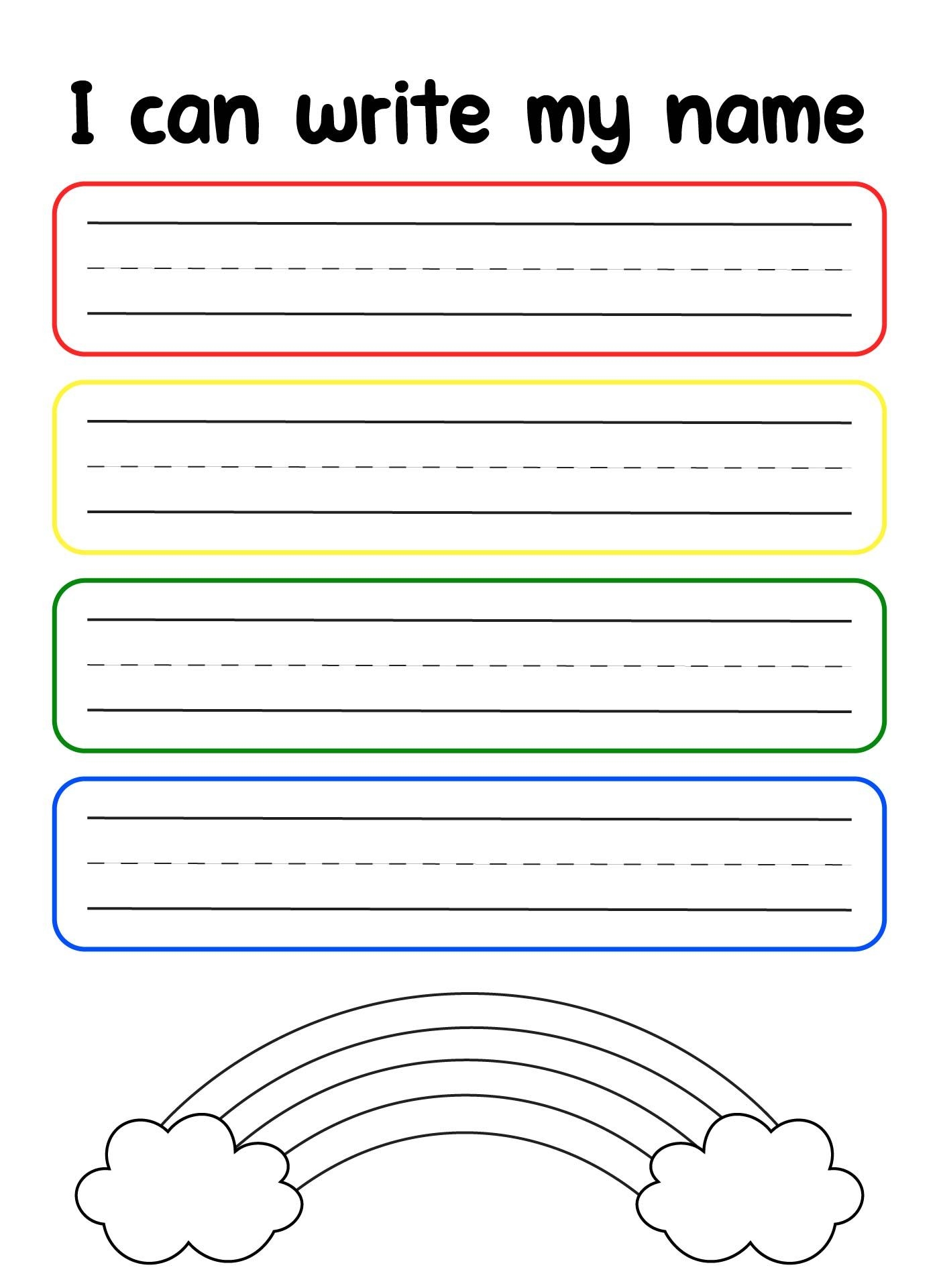 My Name Tracing Worksheets 10 Free PDF Printables Printablee Editable Cut And Paste Build Your Name Worksheets