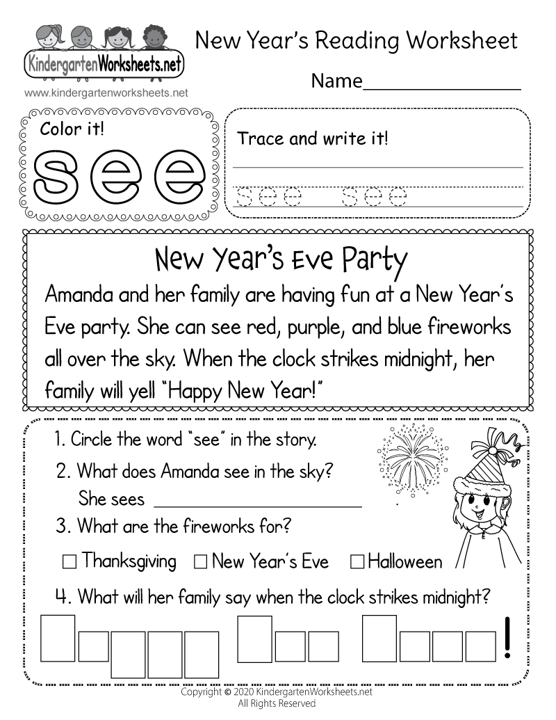 New Year S Eve Activity For Kids FREE Printable The Chirping Moms