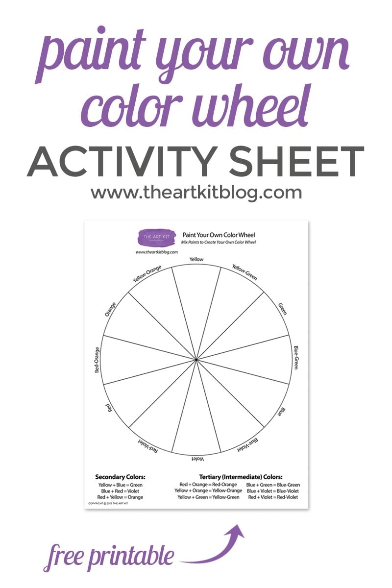 Paint Your Own Color Wheel FREE Printable The Art Kit Color Wheel For Students 13 Free PDF Printables Printablee