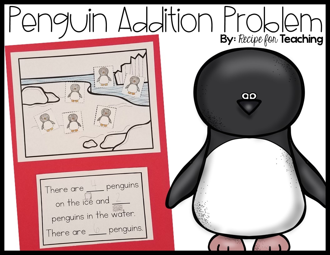 Free Printable Penguin Math Worksheet For Preschoolers