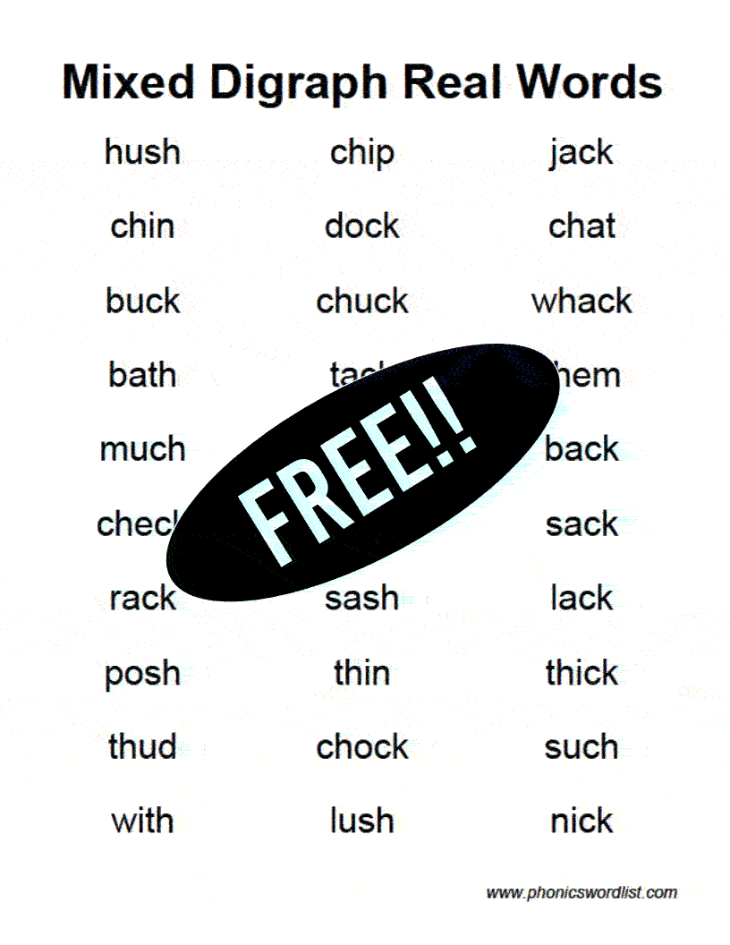 Phonics Word List Generator Digraph Word Lists Teaching Tables Free Times Tables Games And Whole Class Teaching Tools From Interactive Resources Primary Games