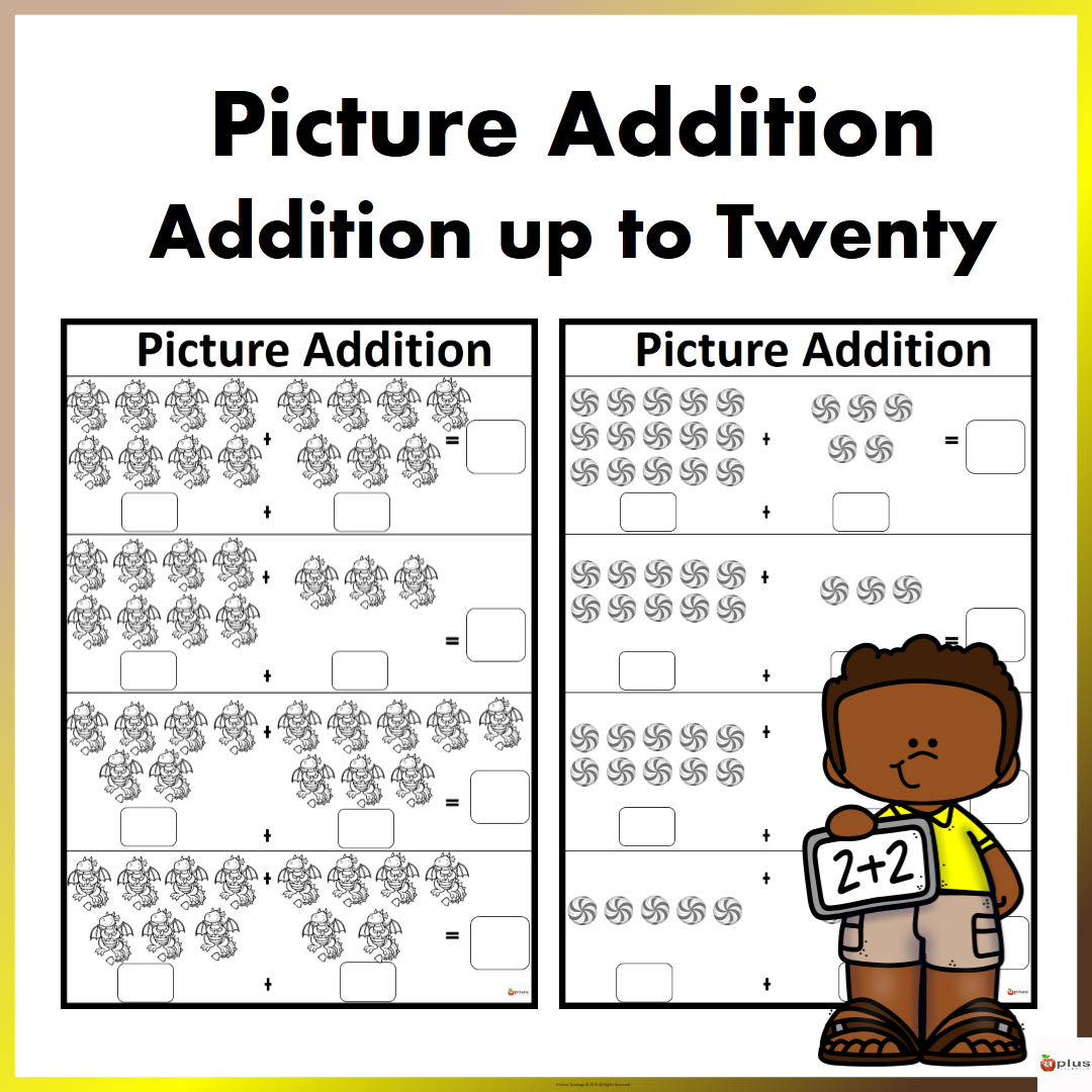 Picture Addition Add To 20 Made By Teachers