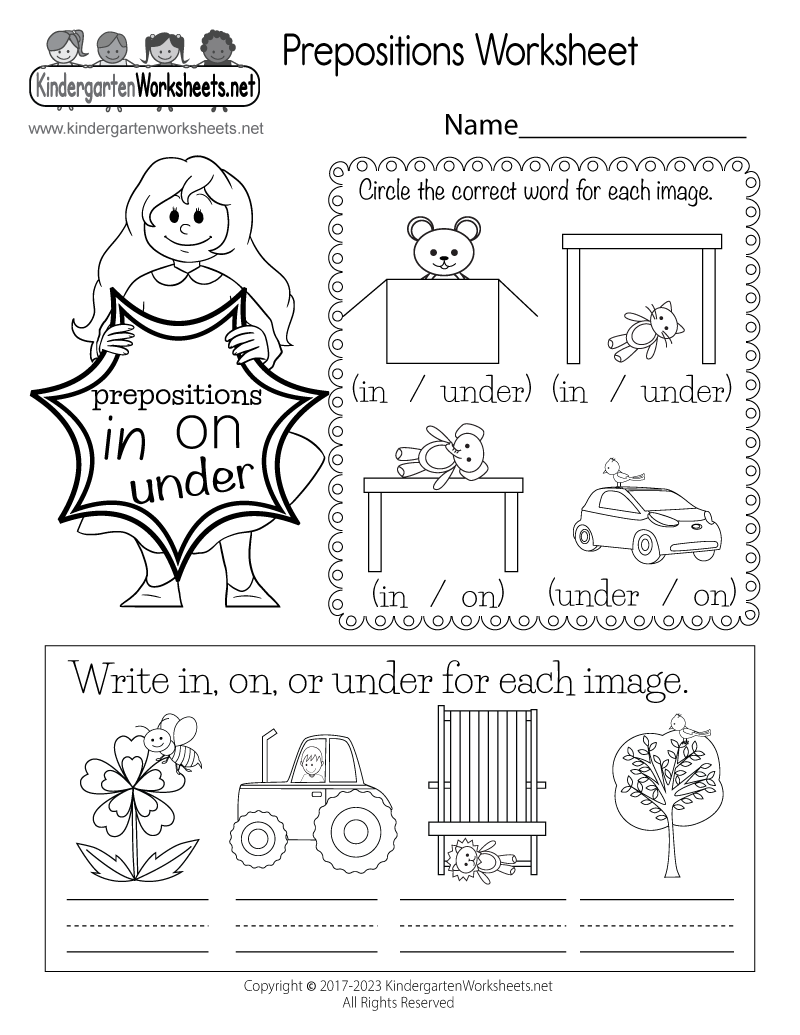 Prepositions Worksheet Free Printable Digital PDF Prepositions Of Place Vocabulary Interactive Worksheet Listen Check And Write The Words Activity For Kindergarten K5 And ESL Students G1 Ezpzlearn