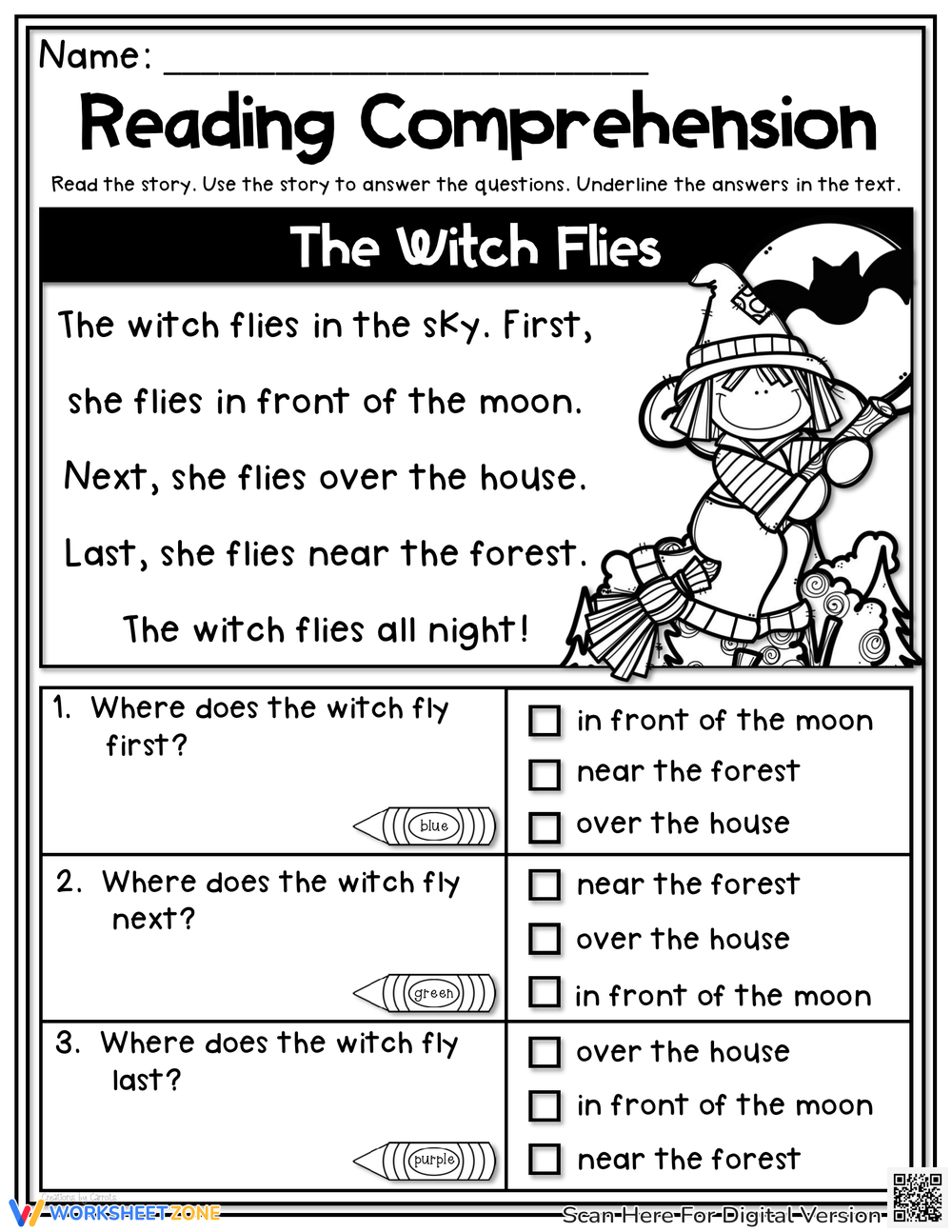 Printable 1st Grade Level D Reading Comprehension Worksheets First Grade Reading Worksheets Improve Fluency Vocabulary