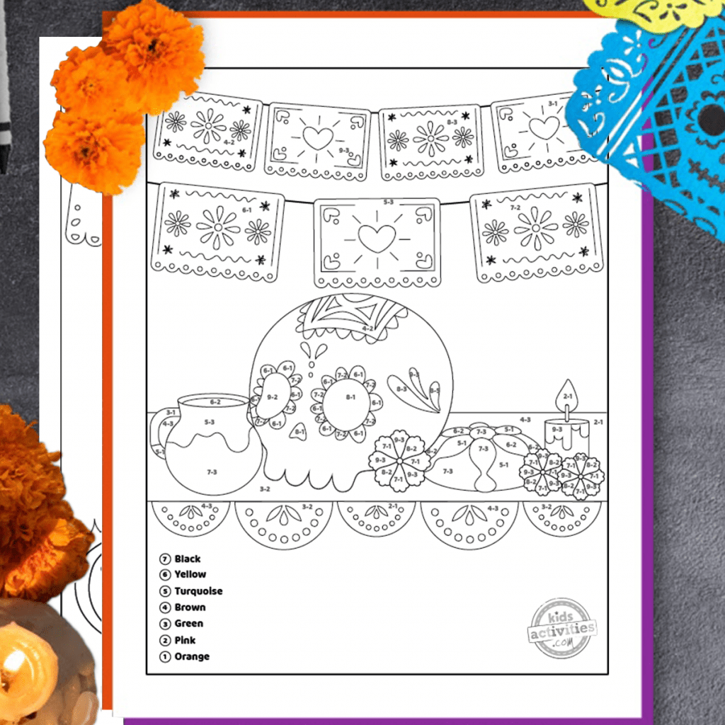 Free Spanish Worksheets For Day Of The Dead Spanish Mama