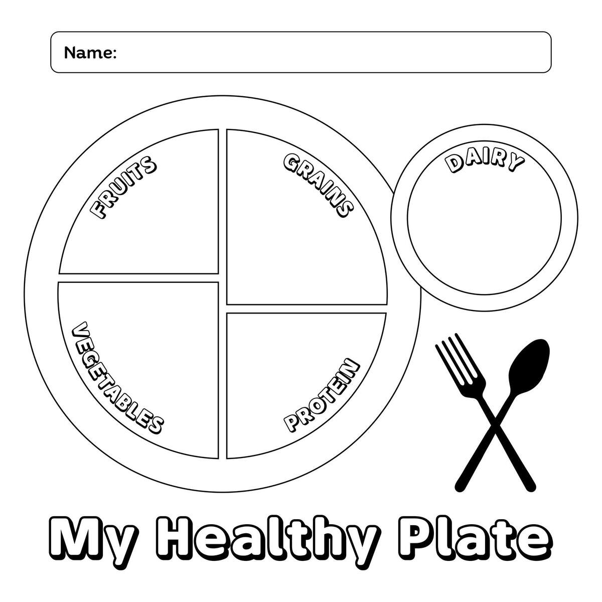 Printable My Plate Worksheet For Health Template Healthy Plate Worksheets Library Printable My Plate Worksheet For Health Template Healthy Plate Worksheets Library