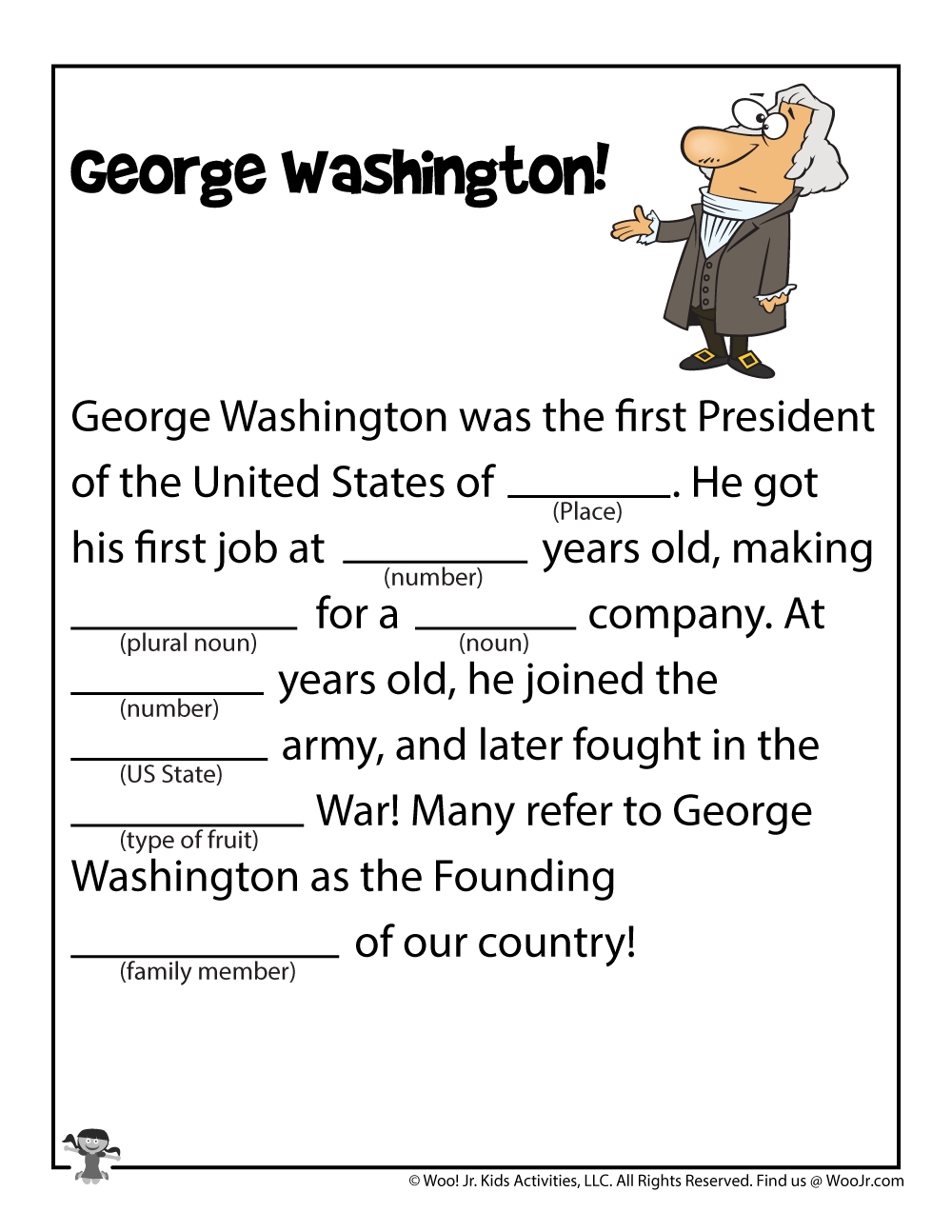 Printable US History Fill In The Blank Stories Woo Jr Kids Worksheets Library Printable US History Fill In The Blank Stories Woo Jr Kids Worksheets Library