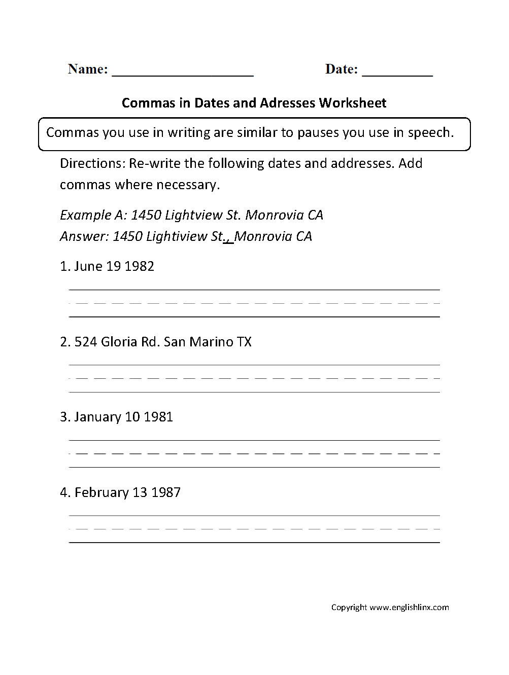 Punctuation Worksheets Free Printable Practice For Grades K 12 Punctuation Worksheets Free Printable Practice For Grades K 12