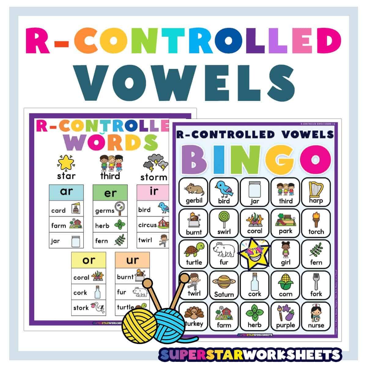 R Controlled Vowels Superstar Worksheets R Controlled Vowels Worksheets 4 Free Printables Literacy Learn