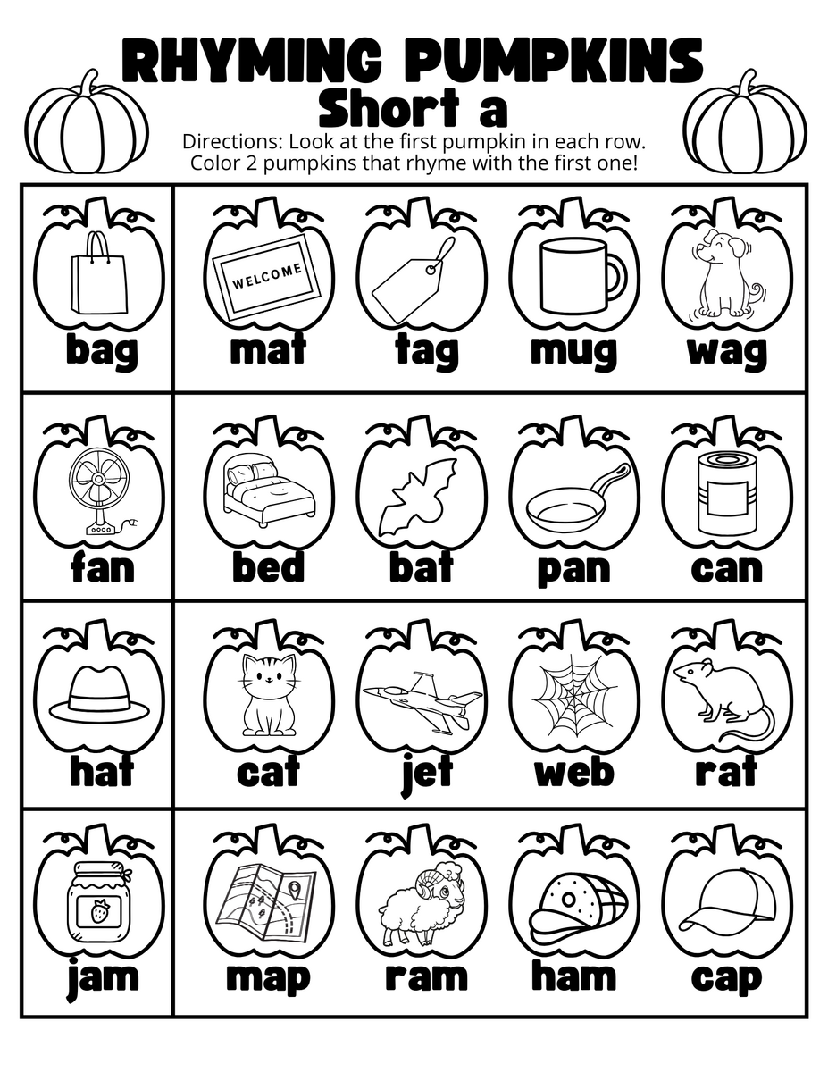 20 Halloween Kindergarten Rhymes Eduflakes