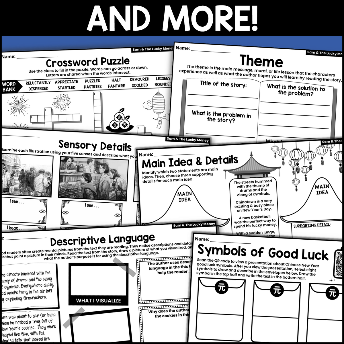 Sam And The Lucky Money Interactive Read Aloud Activities Classful Sam And The Lucky Money Interactive Read Aloud Activities Classful