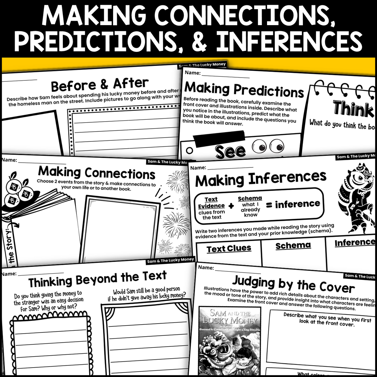 Sam And The Lucky Money Interactive Read Aloud Activities Made By Teachers Sam And The Lucky Money Interactive Read Aloud Activities Classful