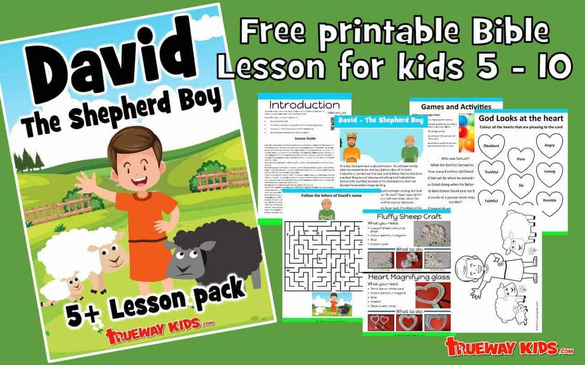 Samuel Anoints David 5 10 Year Old Bible Lesson Pack Trueway Kids Samuel Anoints David 5 10 Year Old Bible Lesson Pack Trueway Kids
