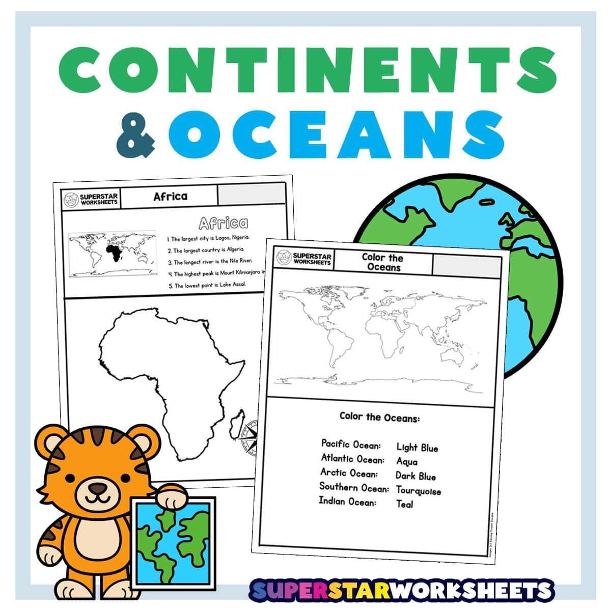 Free Printable World Map Bundle