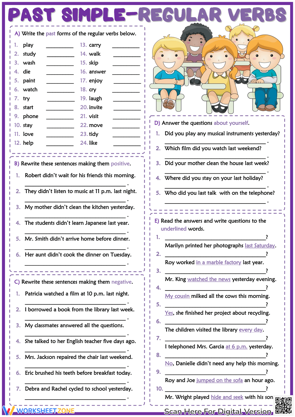 Simple Past Worksheets Past Simple Vs Present Perfect Worksheets And Exercises ESL Forums