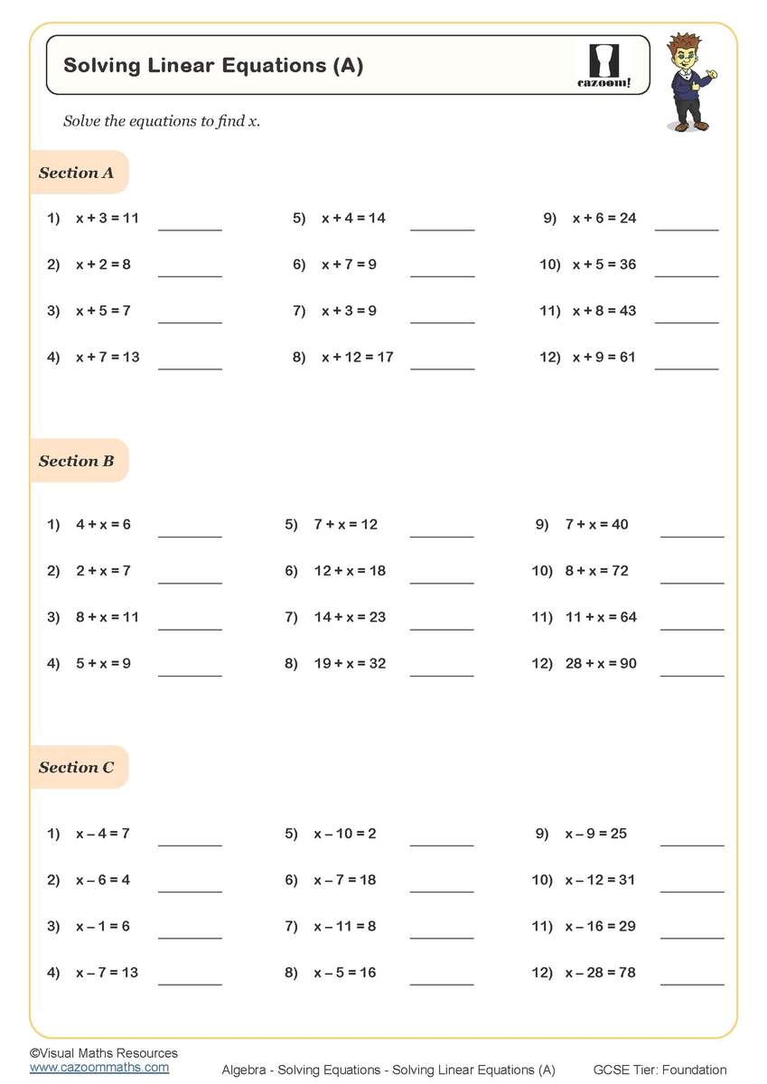 Colorful Solving Multi Step Equations Tiered Worksheets Etsy