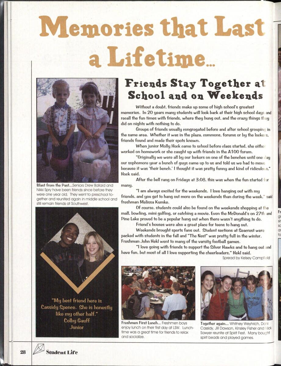 Southwest High 2005 Yearbook By Lincoln Public Schools Library Media Department Issuu