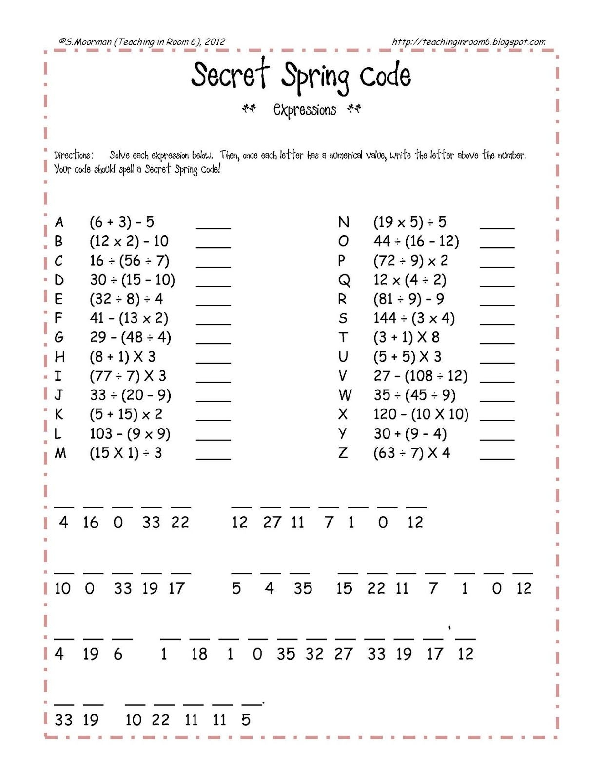 Teaching In Room 6 Zippin Down The Freebie Trail Middle School Worksheets Library Teaching In Room 6 Zippin Down The Freebie Trail Middle School Worksheets Library