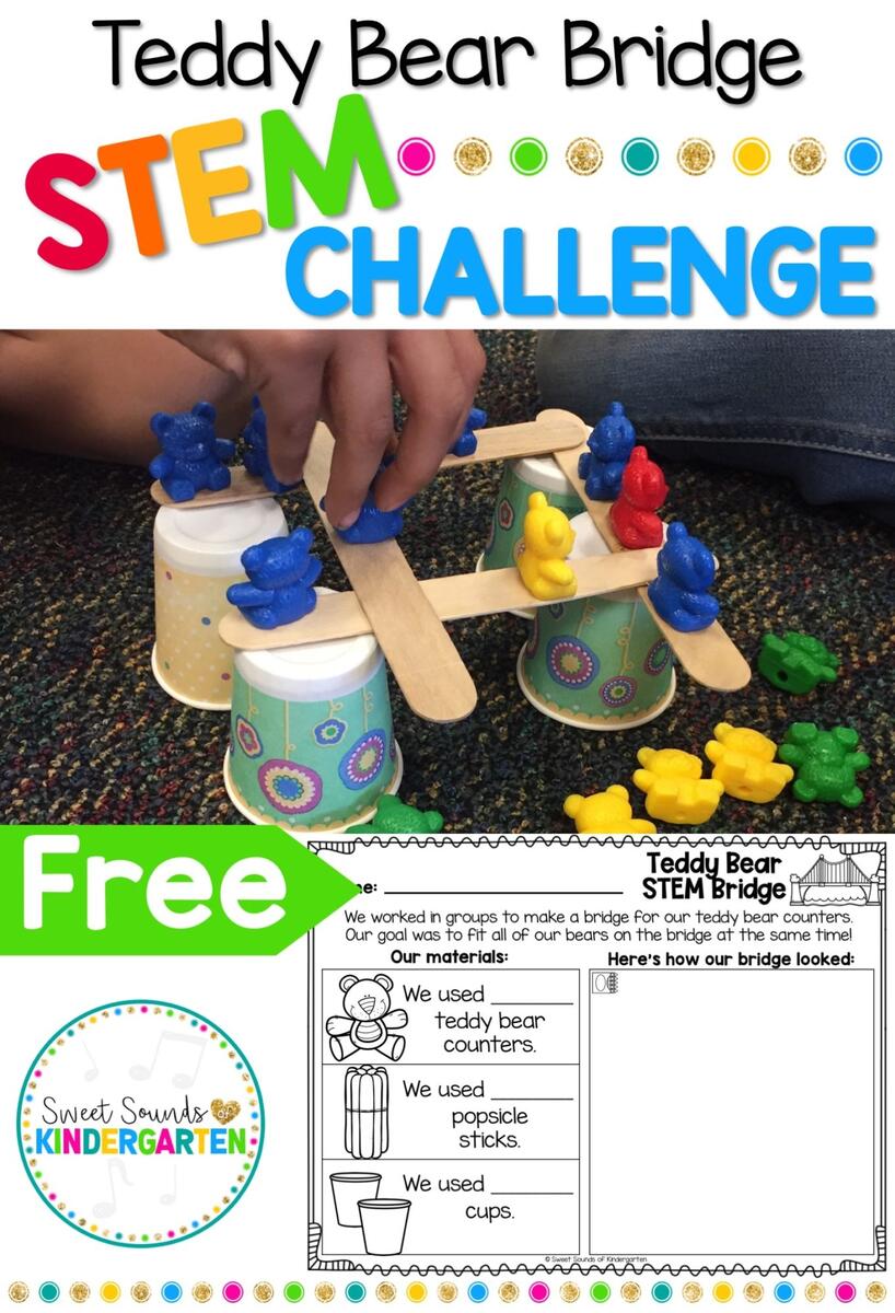 Teddy Bear Bridge STEM Challenge Teddy Bear Bridge STEM Challenge