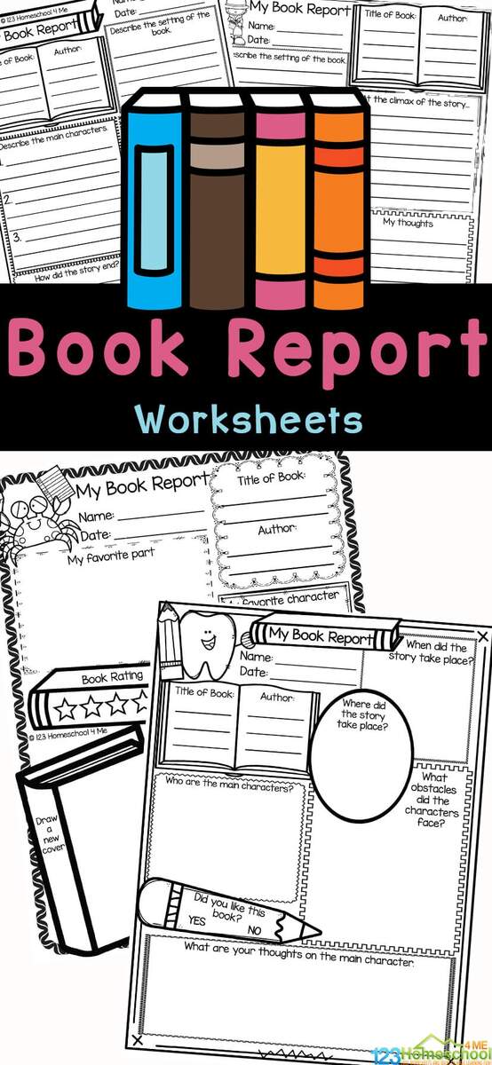Third Grade Book Report Worksheets Free Homeschool Deals Free Book Report Templates Printable For Grades 3 5 We Are Teachers