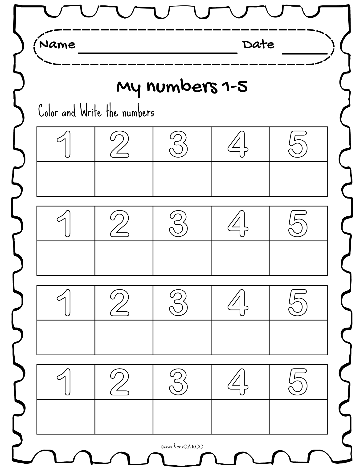 Tracing Numbers 1 10 Worksheets Free Printable Pdfs Teach Prints