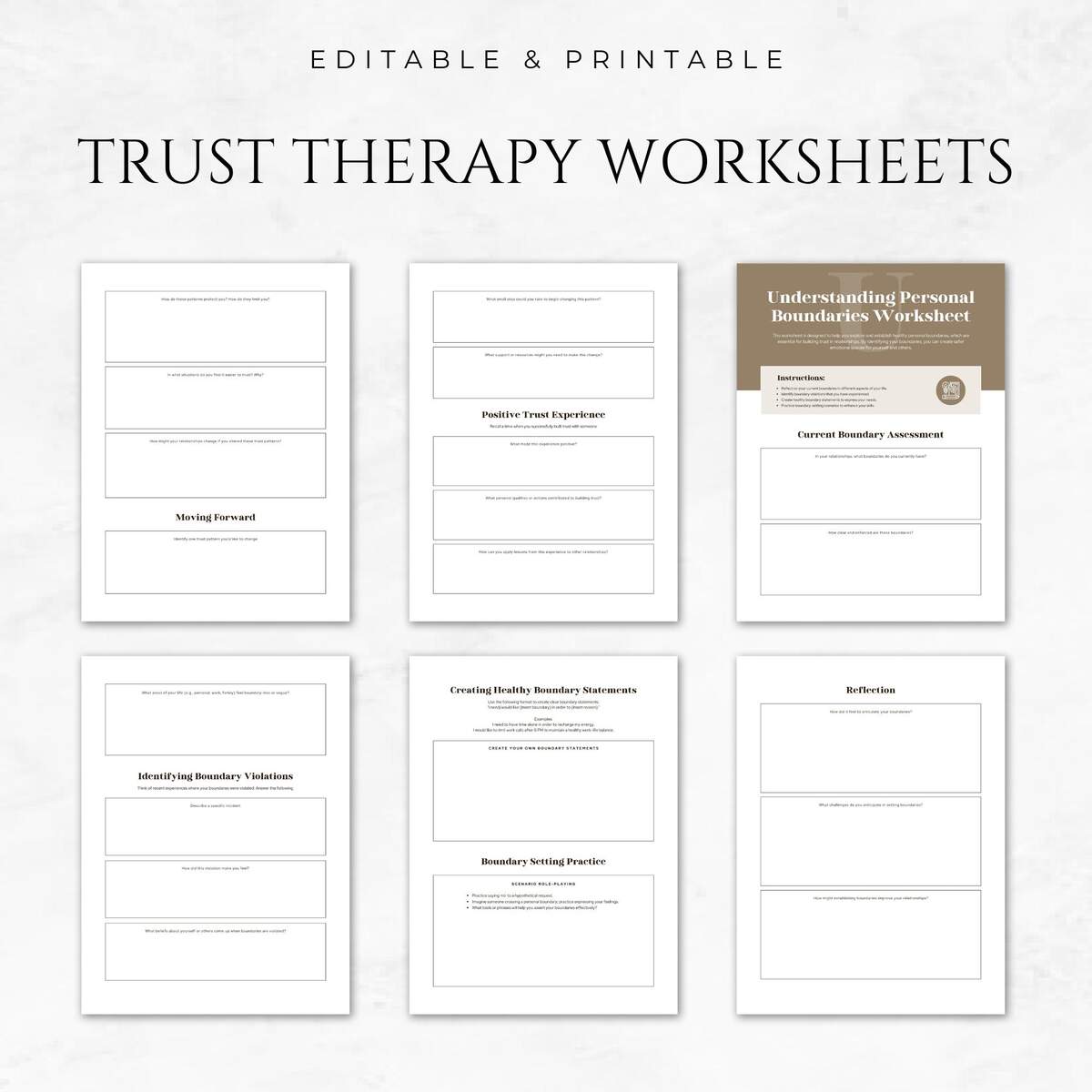 Trust Therapy Worksheets Template Printable Relationship Trust Building Worksheets Trust Exercises For Couple Therapy Trust Issues Recovery Etsy Trust Therapy Worksheets Template Printable Relationship Trust Building Worksheets Trust Exercises For Couple Therapy Trust Issues Recovery Etsy