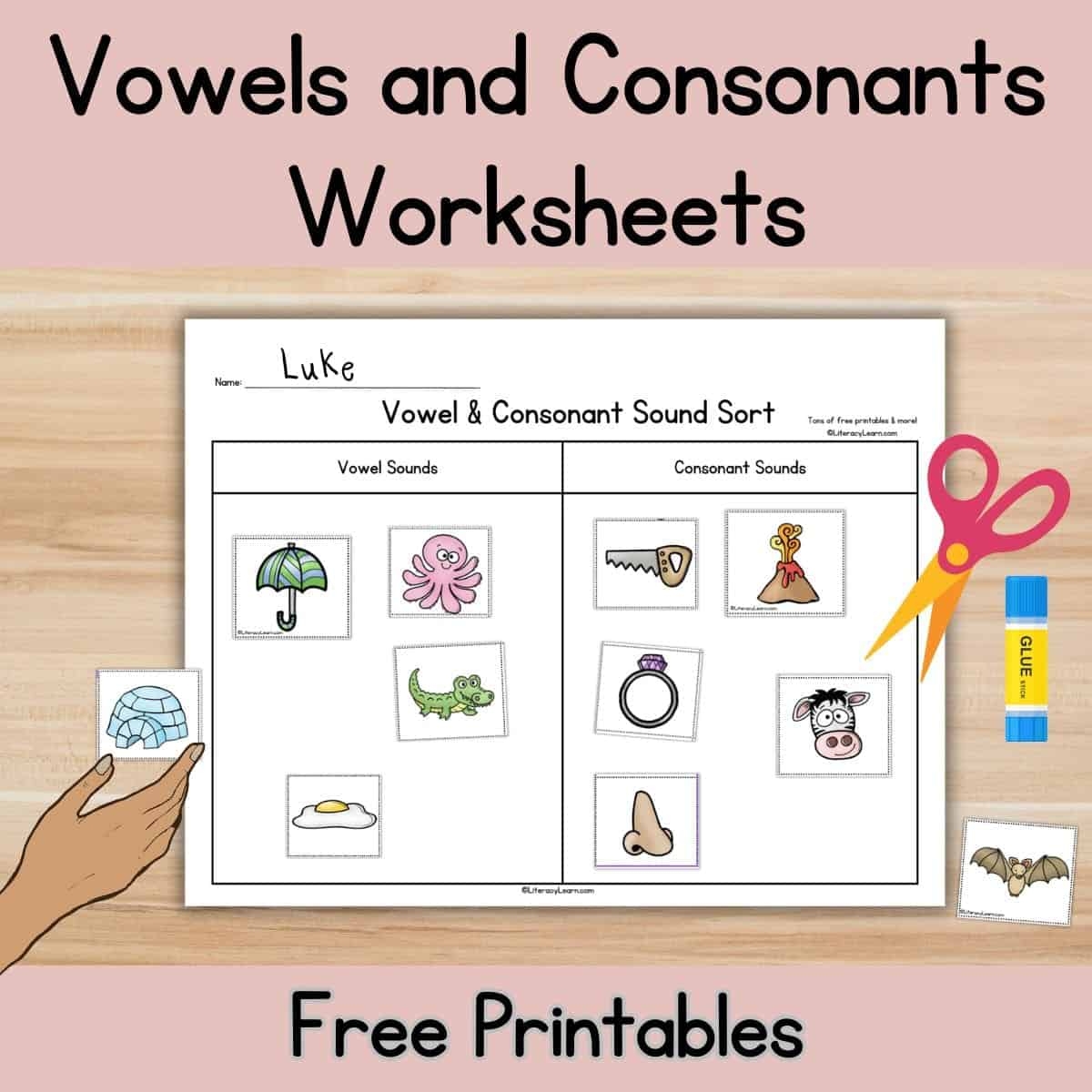 Vowels Consonants Worksheets FREE Printables Literacy Learn Vowels Consonants Worksheets FREE Printables Literacy Learn