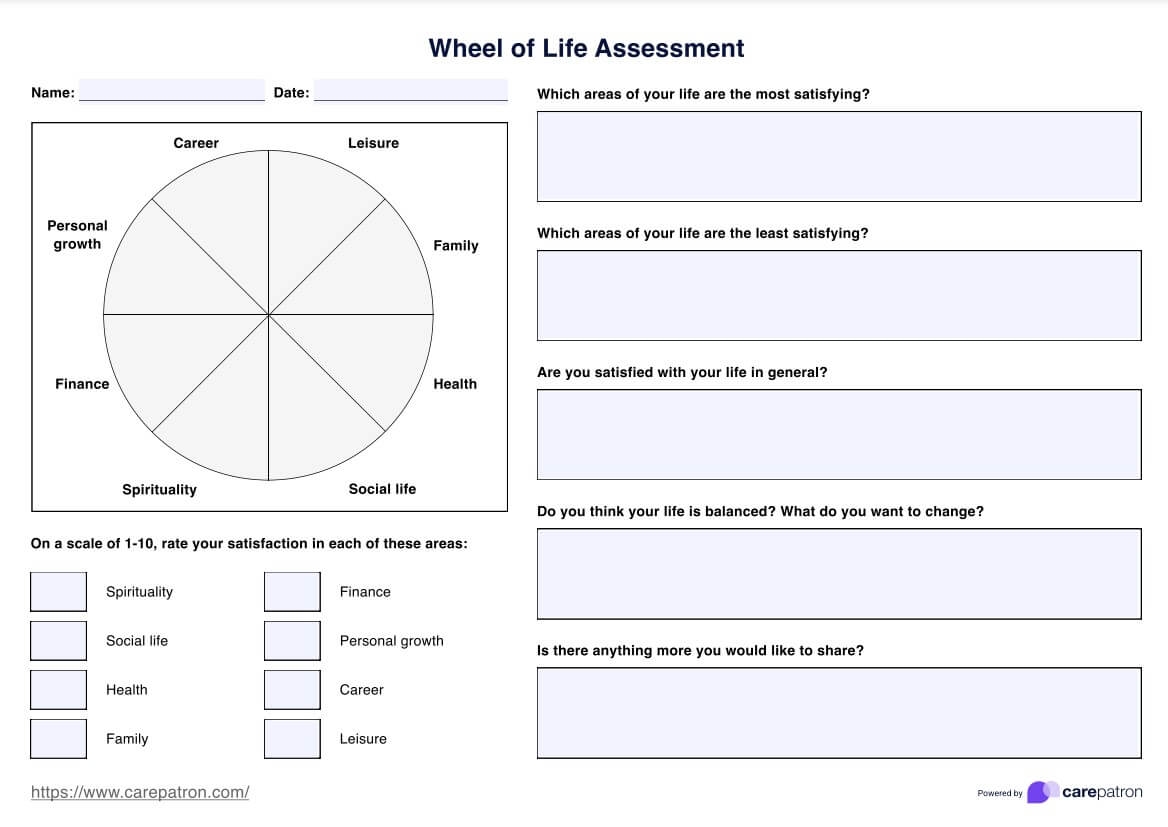 Healthy Balance Check List Worksheet Tips For Living A Healthy Balanced Life Classful