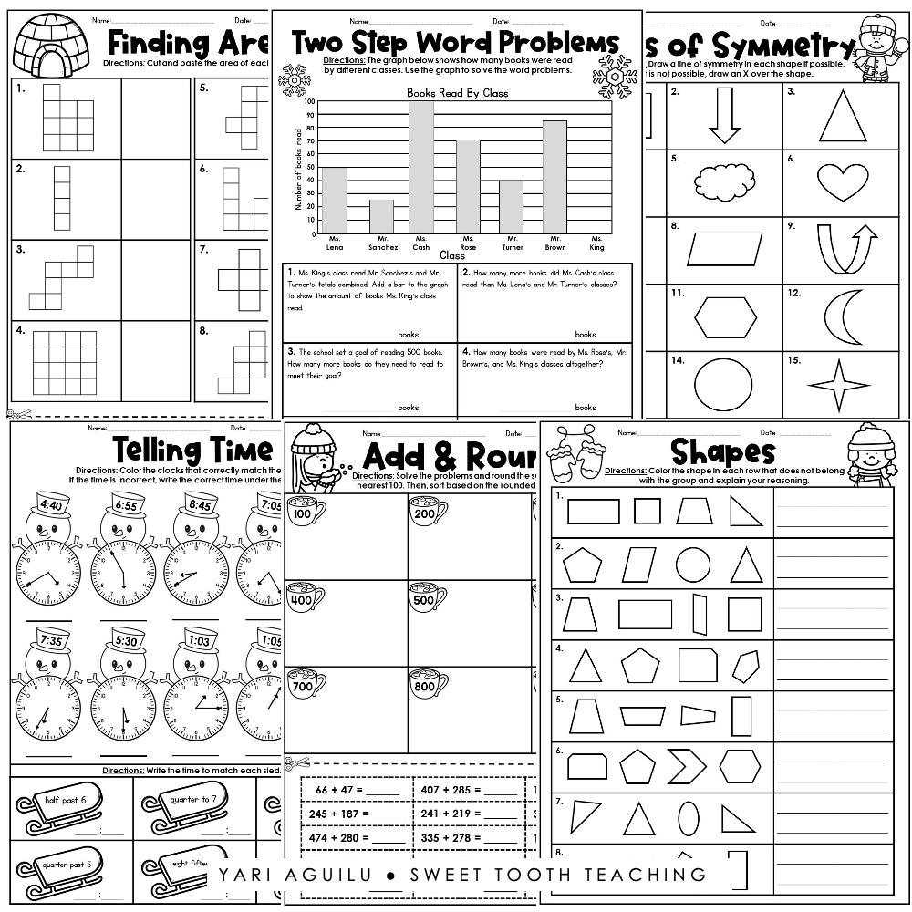 Third Grade Ocean Themed Worksheets 100 Standards Aligned Printables Made By Teachers