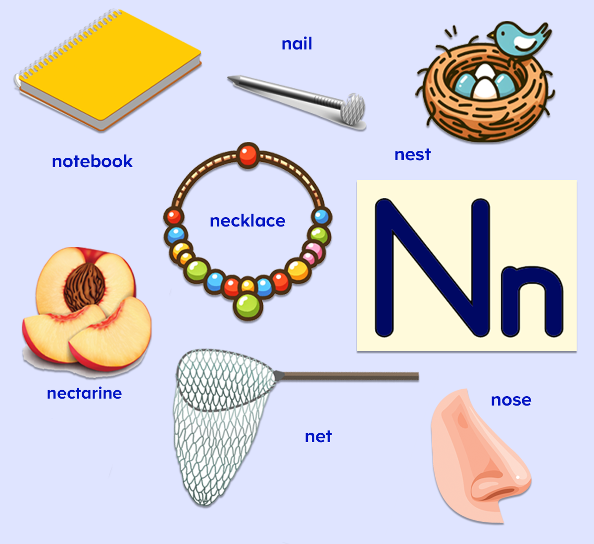 Words That Start With The Letter N For Kids ABCmouse