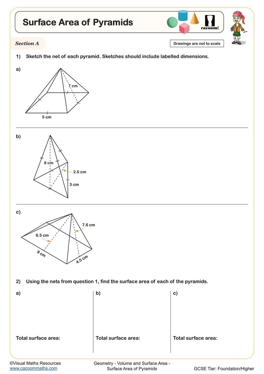 Year 10 Volume And Surface Area Worksheets PDF Printable Worksheets Year 10 Volume And Surface Area Worksheets PDF Printable Worksheets