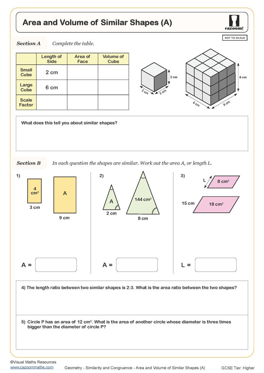 Year 10 Volume And Surface Area Worksheets PDF Printable Worksheets Year 10 Volume And Surface Area Worksheets PDF Printable Worksheets